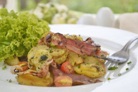Tiroler Kartoffel-Tomaten-Pfanne