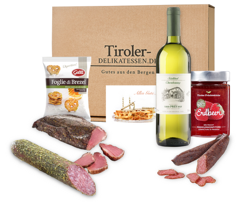 Gourmet-Präsentset, Geschenkset "Alles Gute"