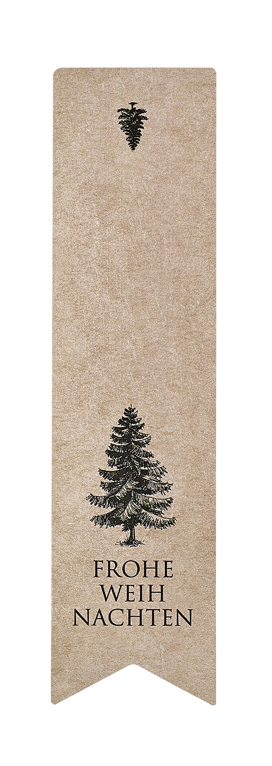 Aufkleber "Frohe Weihnachten"