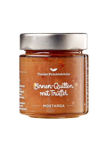 Birnen - Quitten mit Trüffel Mostarda (160g)