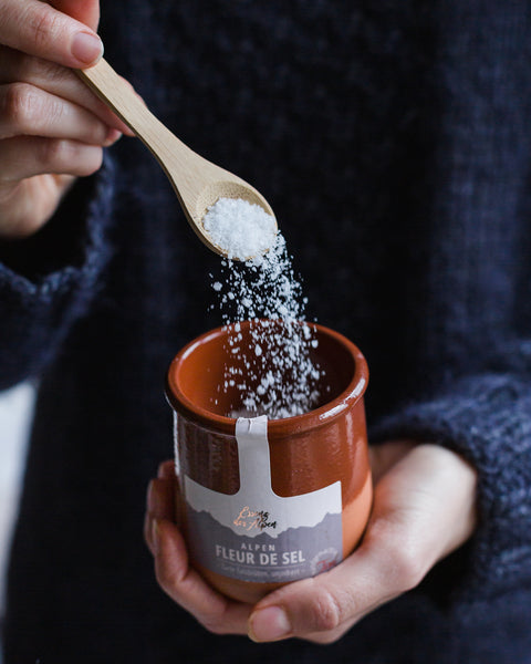 Alpensalz, Fleur de Sel aus österreichischer Alpensole (70g)