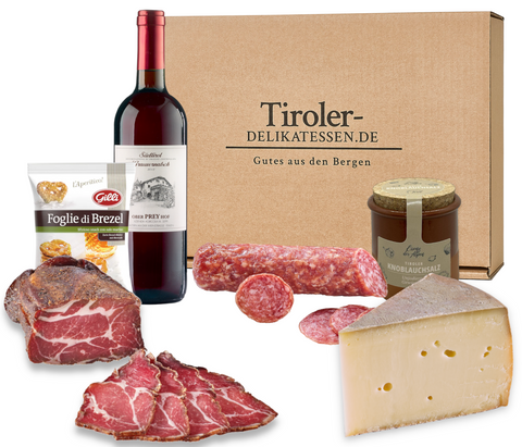 Geschenkset "Knobi Traum" (mit Wein)