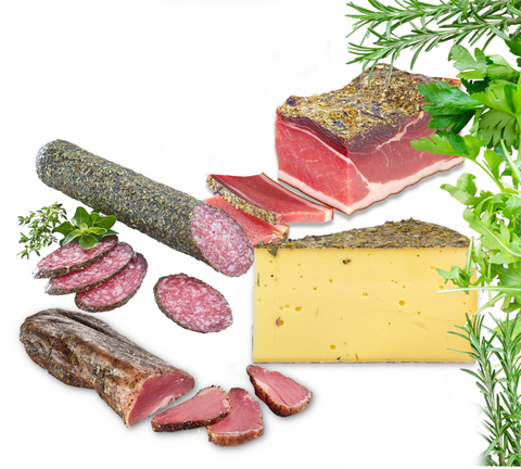 Käse- Schinkenset "Kräuterparty" (1050g)