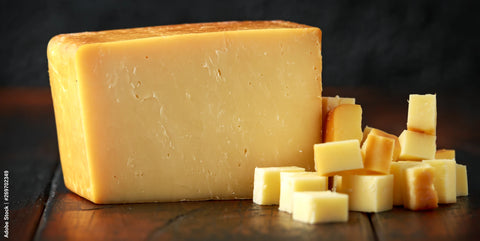 Alpenkäse - geräucherter Bergkäse