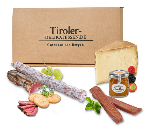 Einsteigergeschenkset "Tiroler Probierbox - Kennenlernmix"