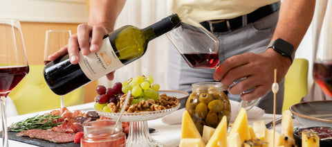 Weinpräsent, Geschenkset "Wein und Mehr"